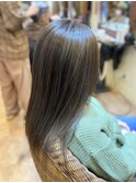 透明感抜群☆ハイライトグレー×グレージュ