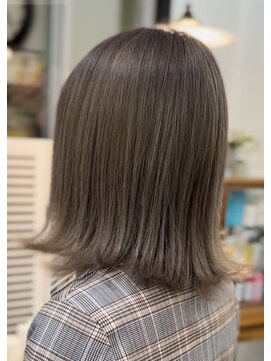 ヘアーアンドメイク グルック(hair&make Gluck) ブリーチxベージュ