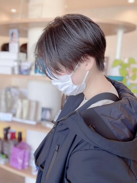 ヘアメイク ミチ 富田店(HAIRMAKE MICHI) 【MICHI 富田店　古作蓮】ハンサムショート