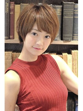 グランアージュ 池袋東口店(grandage) 20代30代40代大人可愛いスッキリひし形小顔マニッシュショート