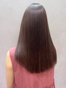 アイティー バイ アルバム 浦和店(IT by ALBUM) 髪質改善_グレージュカラーボブウルフココアベージュ_ba400181