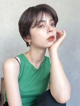 アイティー バイ アルバム 中野店(IT by ALBUM) ナチュラルスタイル_グレージュカラーボブウルフ_9310