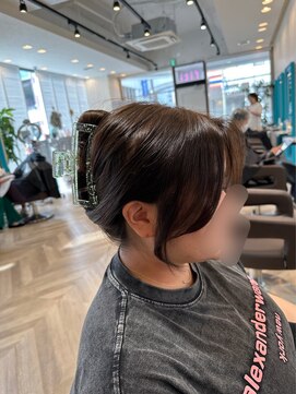 フィッティ 横須賀中央店(fiti) 結んでも下ろしても可愛い顔まわり【韓国ヘア　レイヤーカット】