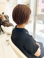 ヘアアンドデイスパ アグー(hair&dayspa AGU) 丸みショート☆セットはオイル1つで時短に♪