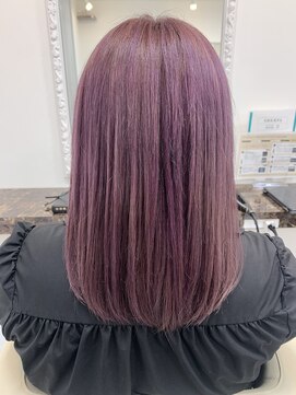 インデックスヘアーユー 錦糸町店(in'dex hair - U) ピンクパープル［錦糸町/錦糸町ブリーチ/ケアブリーチ］