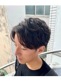 カルマ+ウェーブ。 20代/30代/カルマ/韓国/パーマ