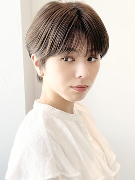 ファチュール(fAture.) 前髪ハンサムくびれイメチェンナチュラルショート30代40代50代