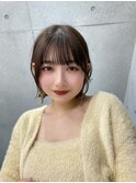 イメチェン/イヤリングカラー/ボブ/髪質改善
