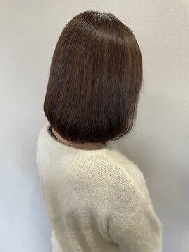 リブール 西尾店(libuR) ミディアム/超音波アイロントリートメント/西尾/碧南/髪質改善