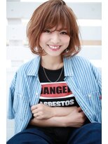 オーバーヘアー 所沢店(over hair)&nbsp;【over hair】 ひし形シルエットミディアムスタイル