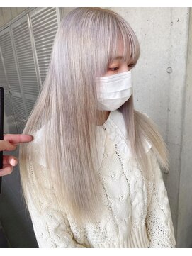ガルボ ヘアー(garbo hair) #ガルボ#ハイトーン#エクステ#ブリーチ#プルエクステ#10代#20代