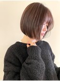 まとまりショートボブ