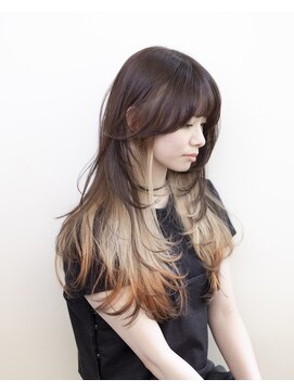 ルプラ ガーデン(le-pla garden) インナーカラー#ダブルカラー#レイヤーカット#ケアブリーチ#豊橋