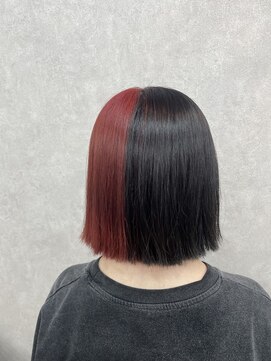 アン ブリーチ 大宮駅東口店(UN BLEACH) ツートーンレッドカラー♪