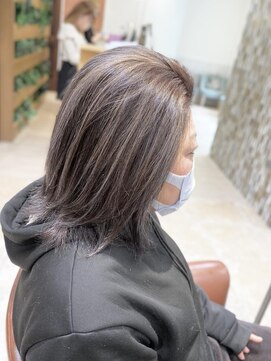 メグロ 相模大野(MEGURO) 白髪ぼかし/ミニウルフ/チェリーブラウン/ホワイトグレージュ13