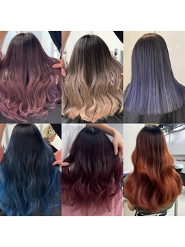 アライブ ハラジュク(ALIVE harajuku) 今流行りの海外風バレイヤージュ