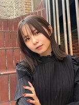 エクラート ミリア 船橋(ECLART milia)&nbsp;ラフ感たっぷりのこなれミディアムヘア