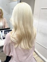 シーン(seen)&nbsp;【ホワイトブロンド】小顔前髪くびレイヤーカット金髪
