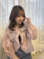 サンクチュアリ ウィズエデン 京橋店(Sanctuary with eden)&nbsp;内巻き　ミディアムスタイル