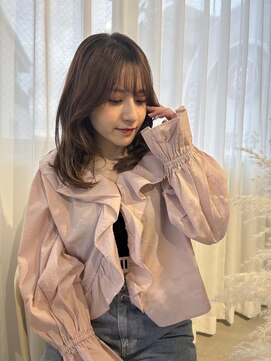 サンクチュアリ ウィズエデン 京橋店(Sanctuary with eden) 内巻き　ミディアムスタイル