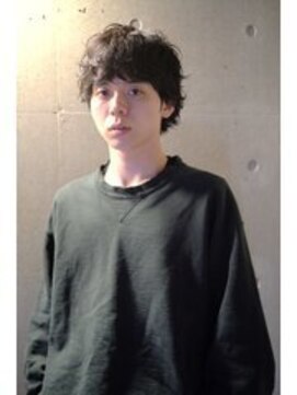 ブークル(boucle) くせ毛 ミディアム ナチュラルウルフ