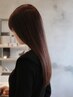 扱いやすい髪へ導く◎上質ケアの酸性ストレート＋似合わせカット￥24,980