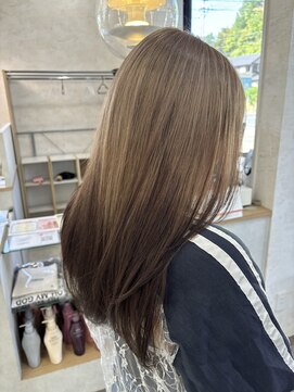 オールバイオー(Owl by oOo) ミルクティーグラデーションブラウン