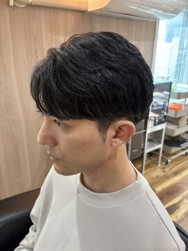 リラックス(Re:LUCK'S) センターパート ビジネスカット