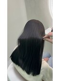 艶髪ダークブラウン