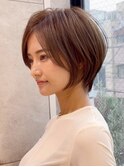 丸み美人ショート【西村 公孝s】20代/30代/40代/表参道