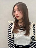 レイヤー/ネビージュ/韓国ヘア/イメチェン/縮毛矯正/中野/