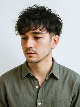 プレミア(PREMIER)の写真/【小倉駅徒歩1分/21時まで受付】学校や仕事などON/OFFどこでもキマるスタイルに！メンズパーマもおまかせ◎