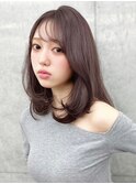 大人ナチュラル*トレンド感と上品叶う韓国ワンカールミディアム