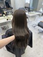ジーナ 新宿(Zina) オリーブブラウン/透明感カラー/艶髪/オリーブカラー/赤み消し