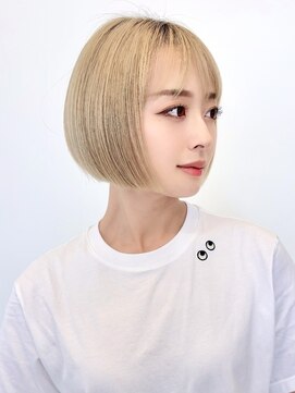 ルージュシー 堀江(RU10C) ボブ/マッシュショート/ダブルカラー