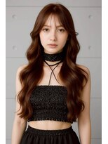 グリット ヘアープラス(grit.HAIR|+) 【grit.】顔まわりレイヤー × 艶ブラウン