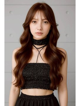 グリット ヘアープラス(grit.HAIR|+) 【grit.】顔まわりレイヤー × 艶ブラウン