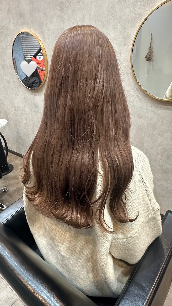 ミルクティーベージュ：L265650715｜シルク(silk)のヘアスタイル