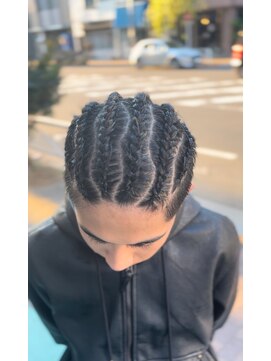 ヌーク 押上店(NooK) 地毛デザインコーンロウ