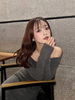 ヘアーデザイン ディープ(Deep)の写真/春風纏う「透明感」を指先に。柔らかな陽光に映える艶色で、軽やかな春の表情へ。似合うカラーを◇