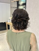 ザザ シンジュク(ZA/ZA shinjuku)&nbsp;ハーフアップ