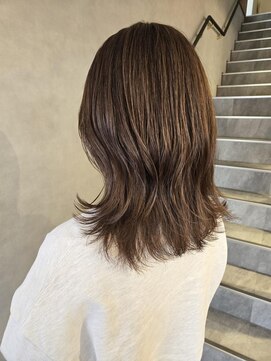 ヴィサージュメゾン(VISAGE maison) ブリーチなしハイライト×ラベージュ