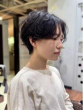 バム 名古屋栄店(BAMM) ヘアドネーションカットとニュアンスパーマ【坂根】