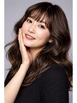 TMJ 熊本ミセス/大人韓国ヘア×レイヤーカット×コテ巻きパーマ