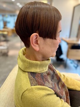 フリップビーアヴェダ(FLIP B AVEDA) 本八幡×コンパクトショート×上品ブラウン