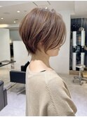 30代40代50代ショート白髪ぼかし銀座丸みくびれ井
