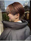 ベリーショート×ツートーンカラー