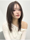 ハッシュカット/ウルフカット/ミディアムレイヤー/シャギー