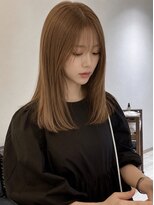 ニコヘアデザイン(NICO hair design)&nbsp;☆NICO☆ ナチュラルストレート×透けブラウン