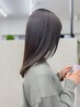 【髪質改善トリートメント】極上リペアトリートメント＋カット　(頭身浴付)